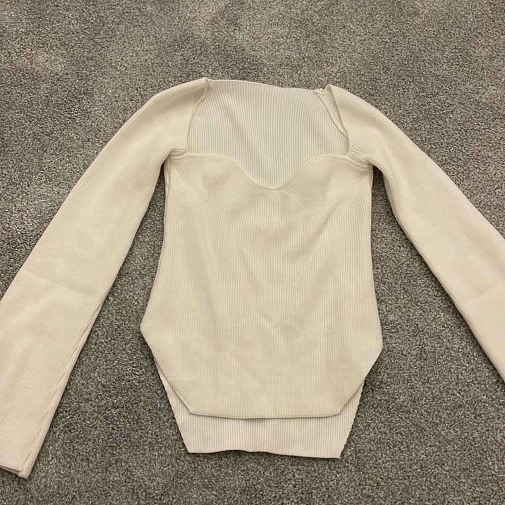 White sweater